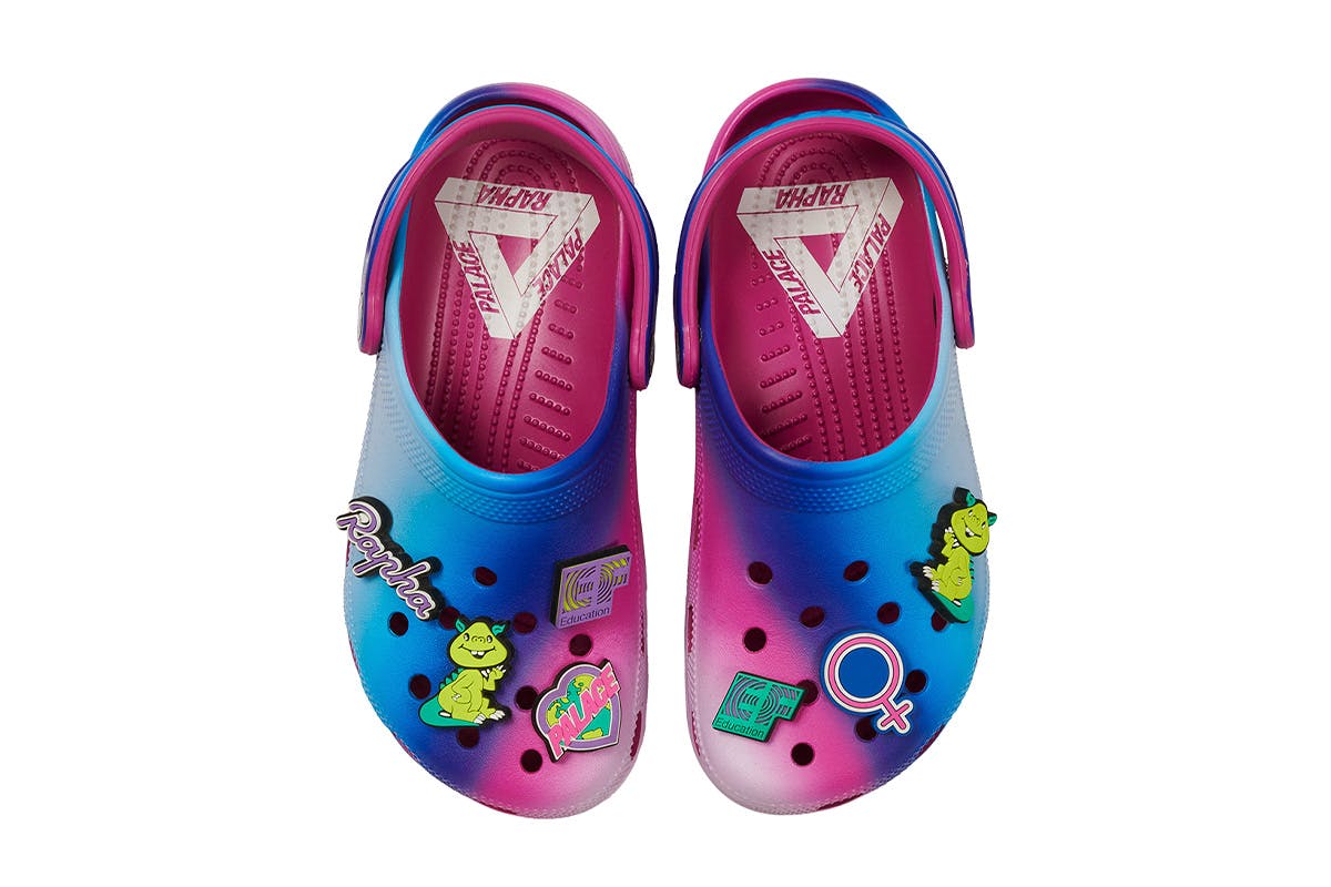 Palace x Rapha x Crocs Collab: Release 